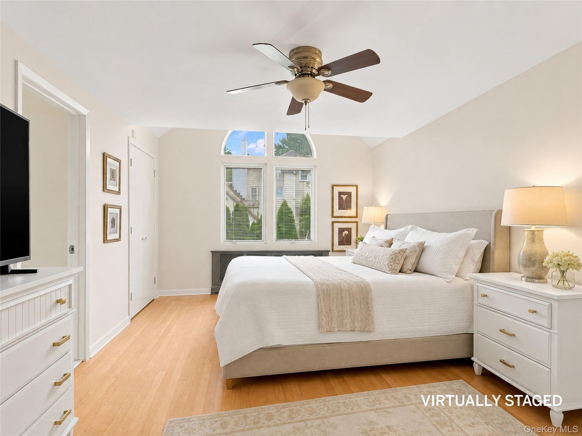 VIRTUALLY STAGED Bedroom