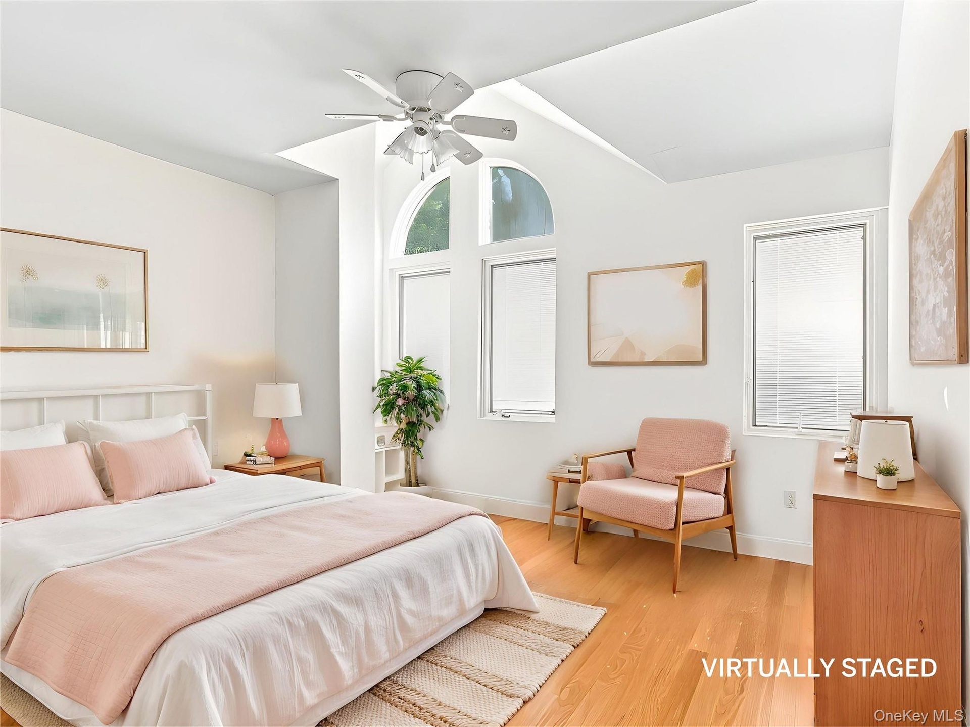 VIRTUALLY STAGED Bedroom