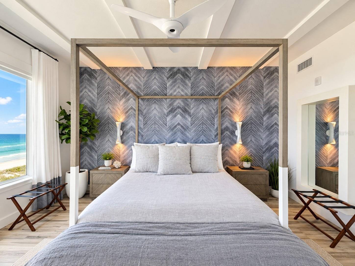 GOOD MORNINGLOOK OUT AT THE BEACH FROM YOUR BED.
