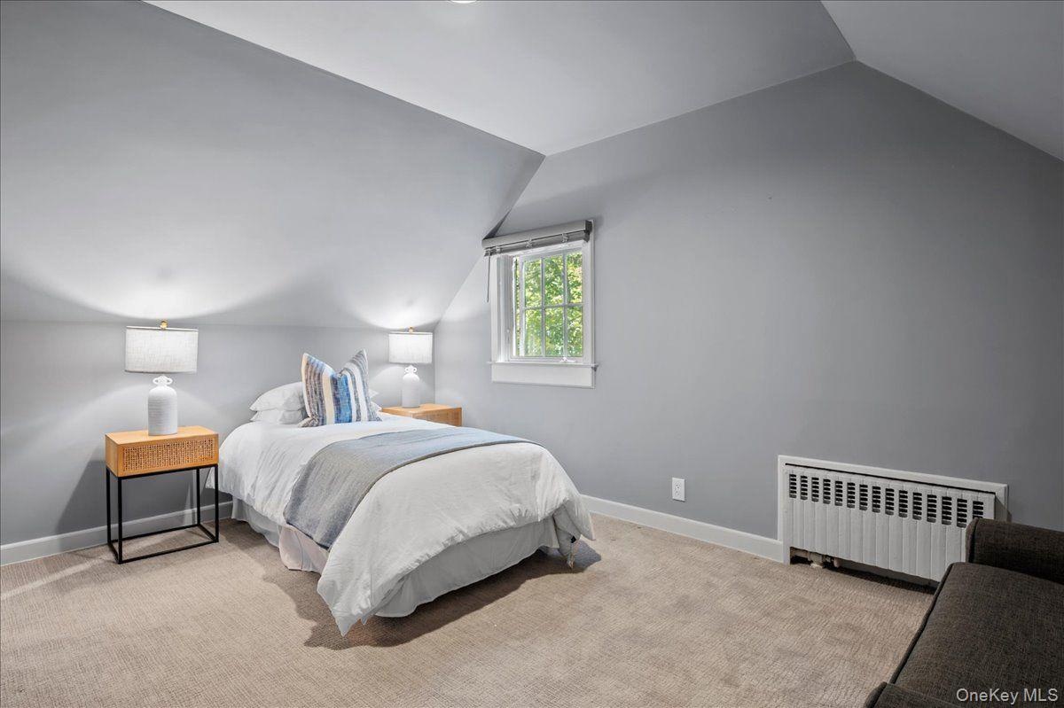 Second floor bedroom. The bathroom is conveniently located just outside the room.