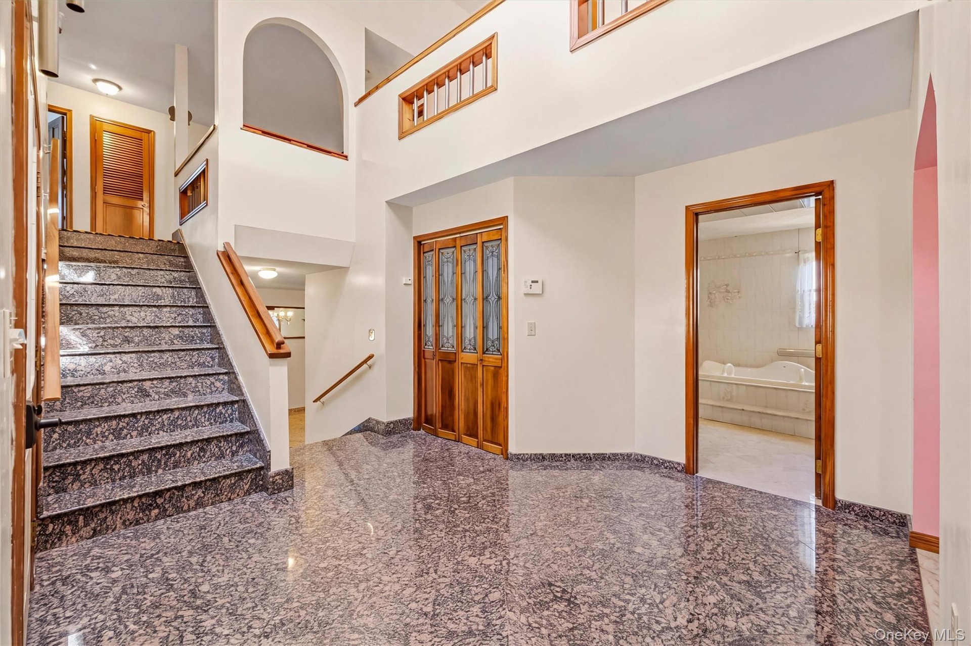 Spacious foyer