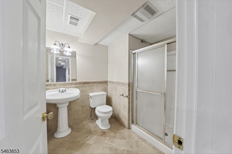 Basement bathroom
