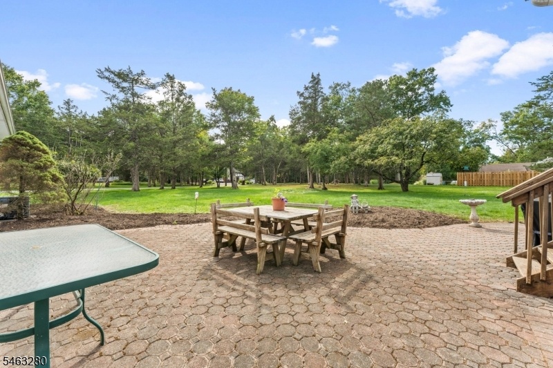 rear patio