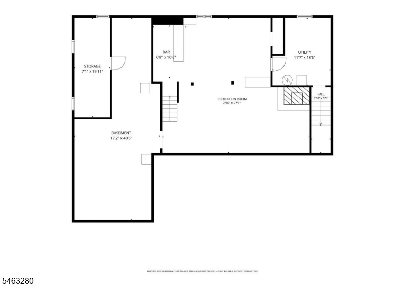 floor plan, basement