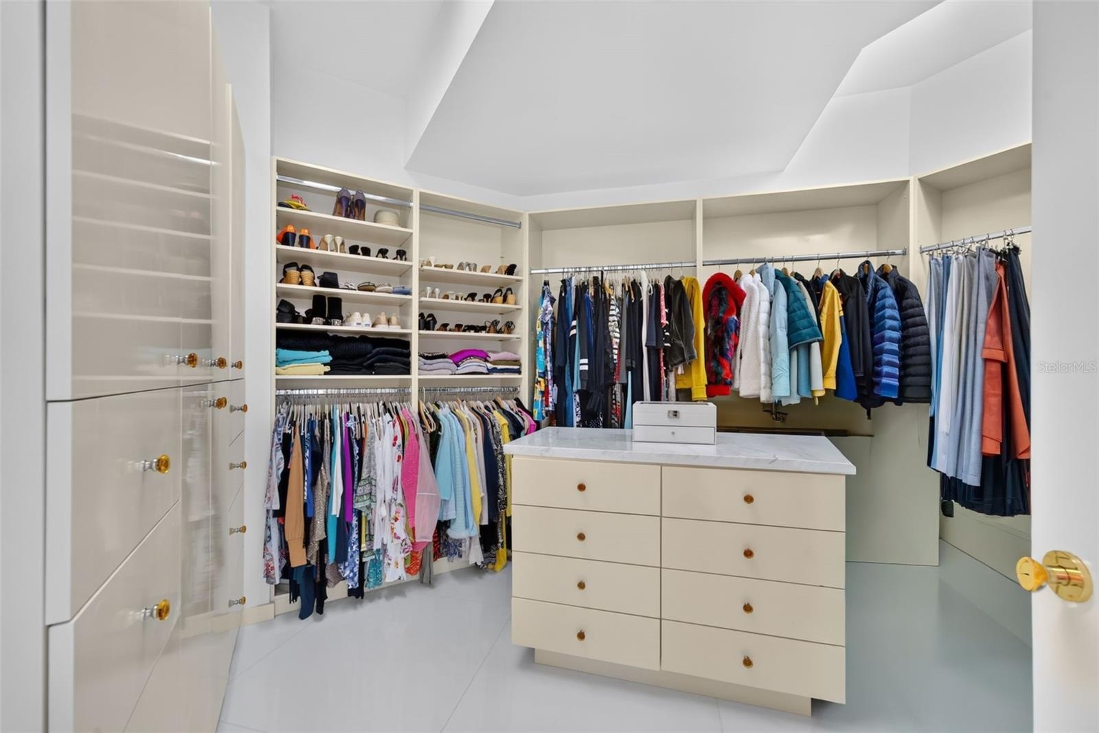 Shared walk-in closet