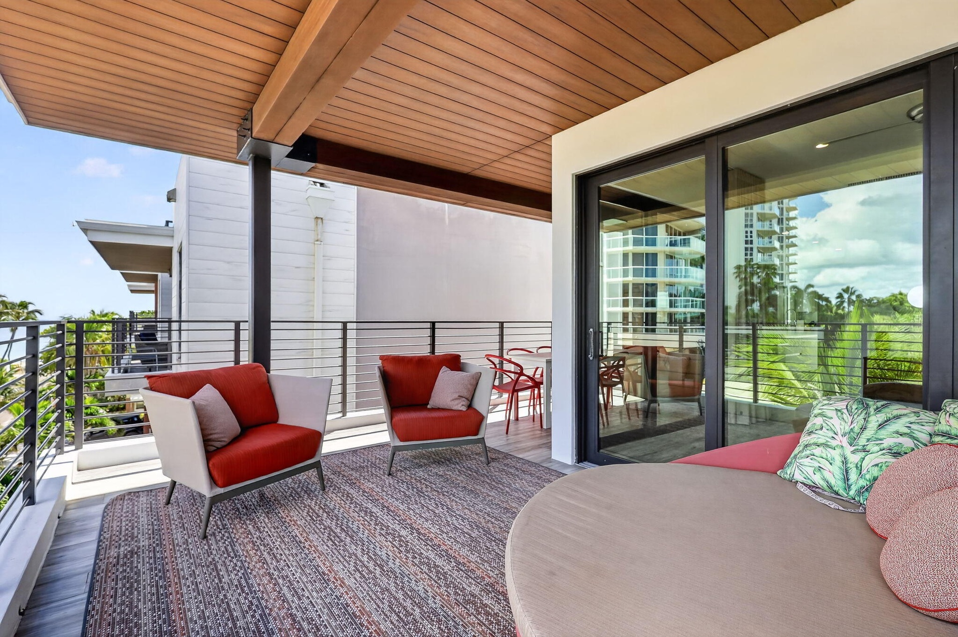 Balcony Off Living Room- 3rd Floor