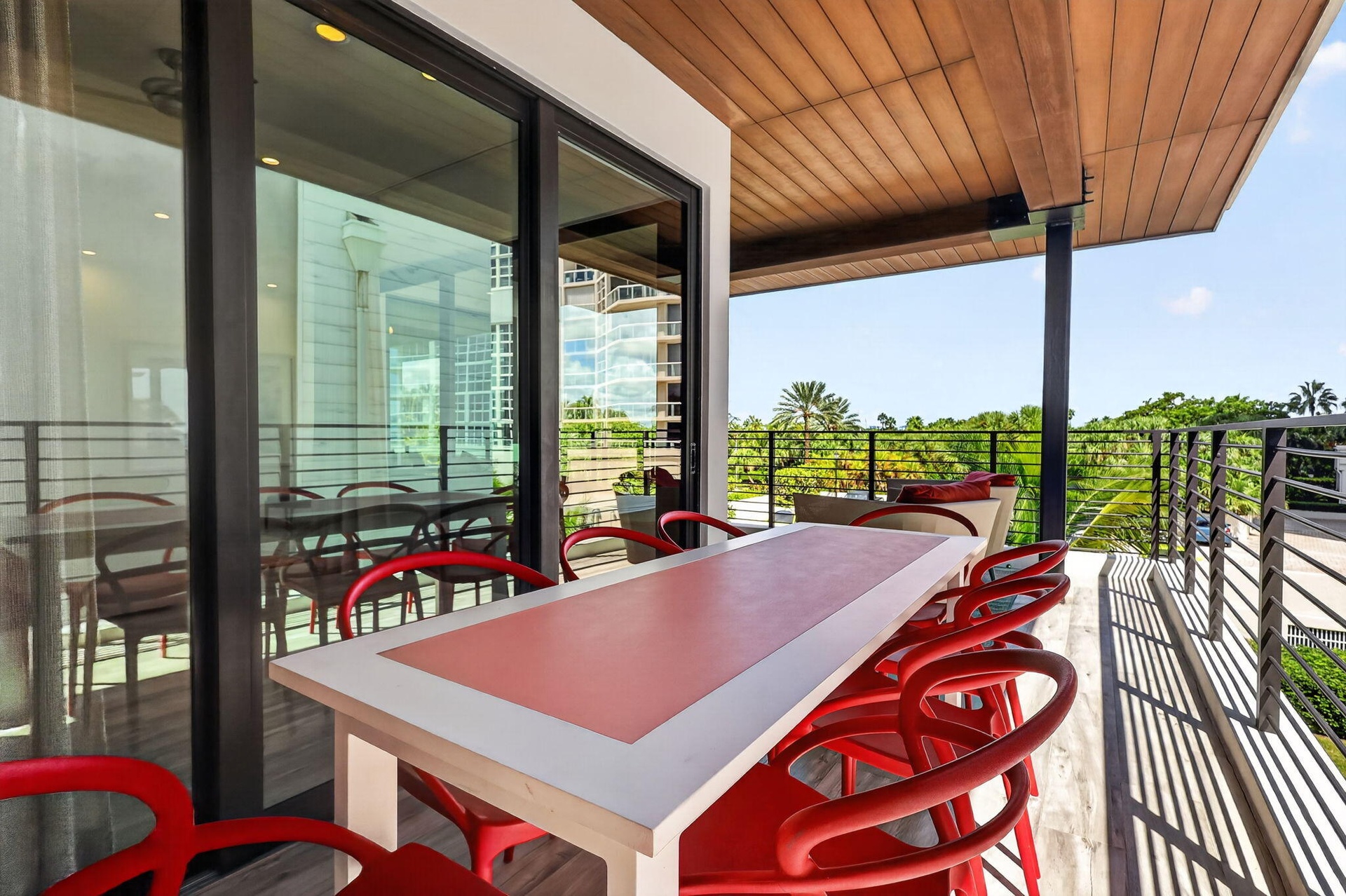 Balcony Dining Nook- 3rd Floor