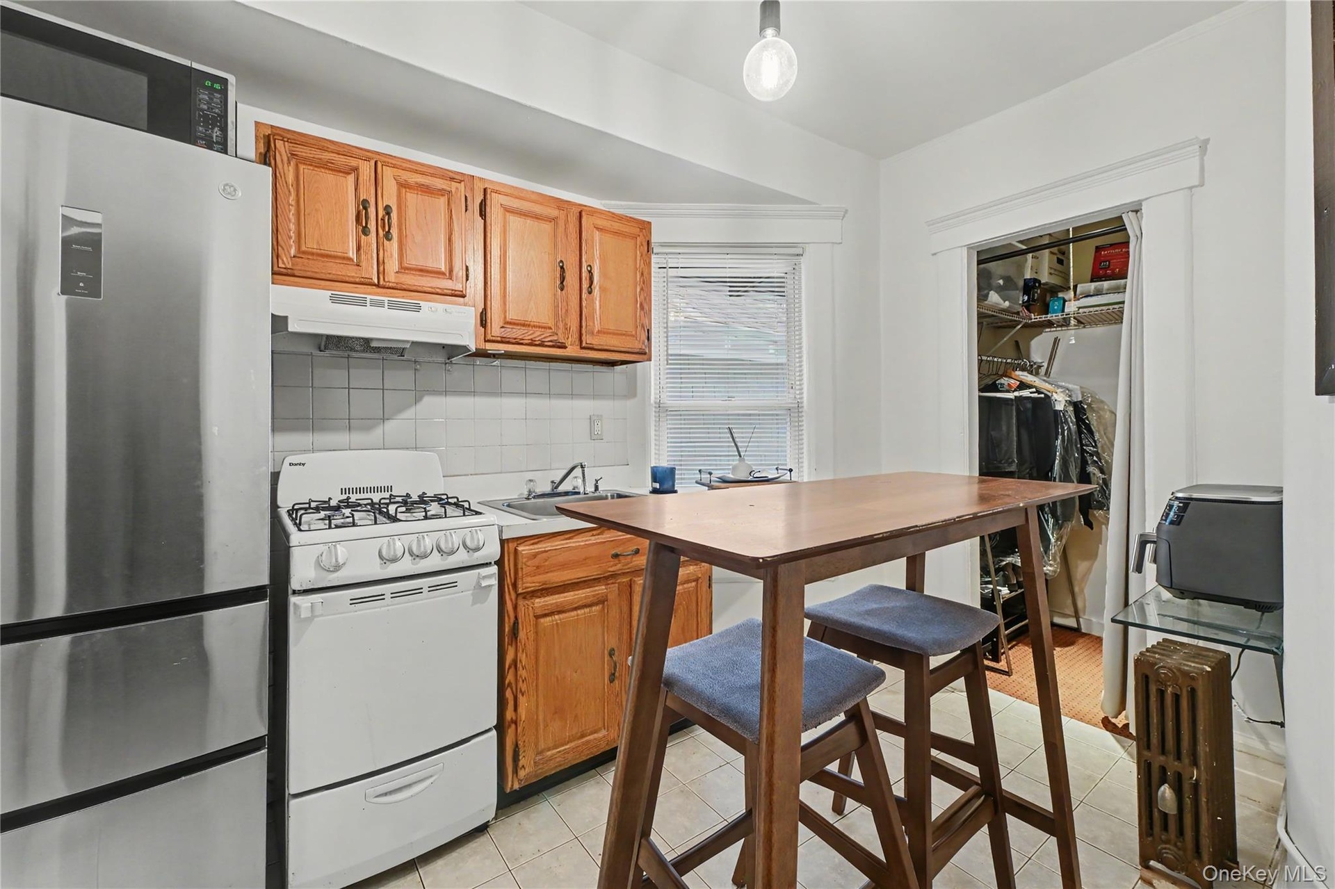 Second Floor Unit F Kitchen with large closet