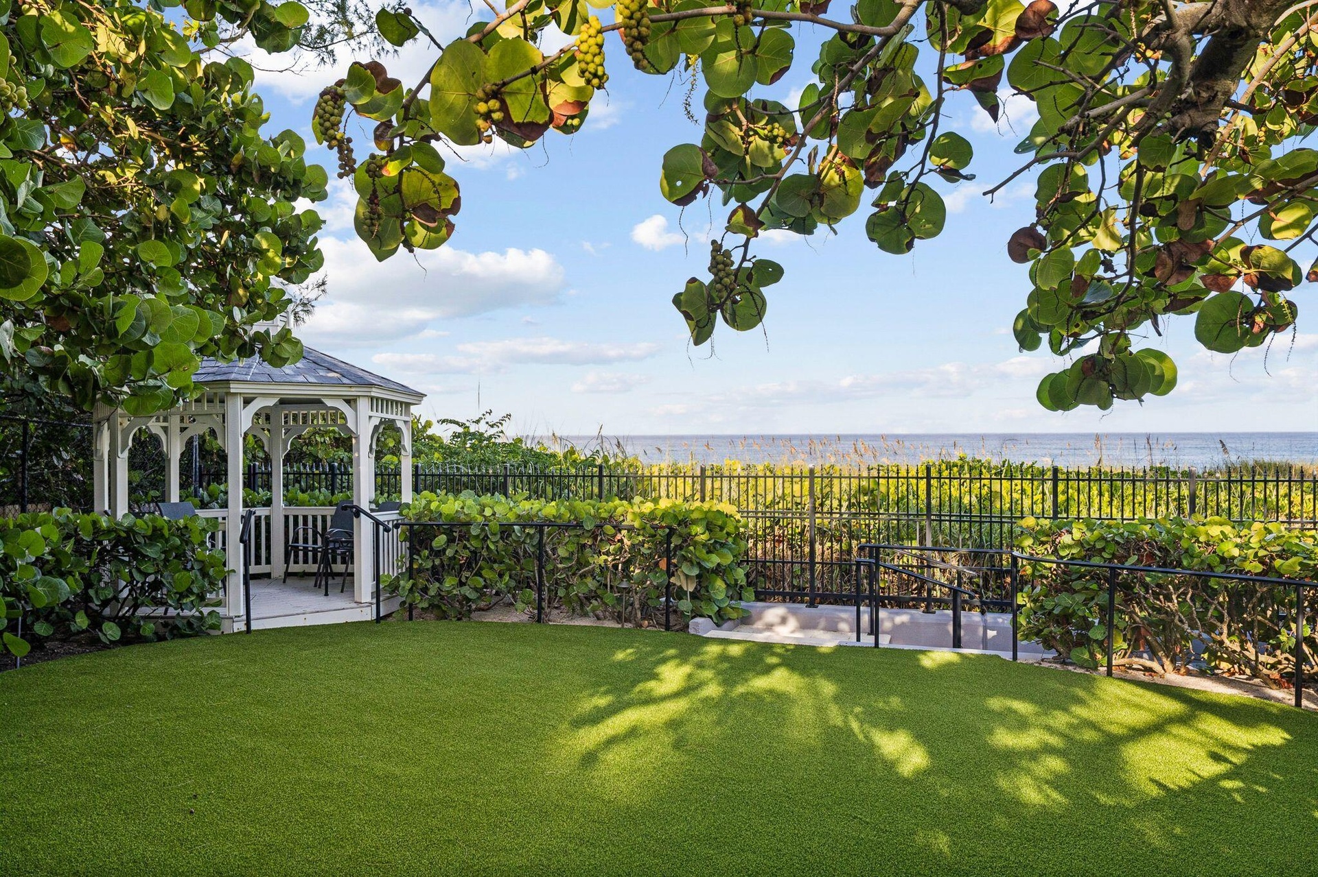 Ocean view gazebo