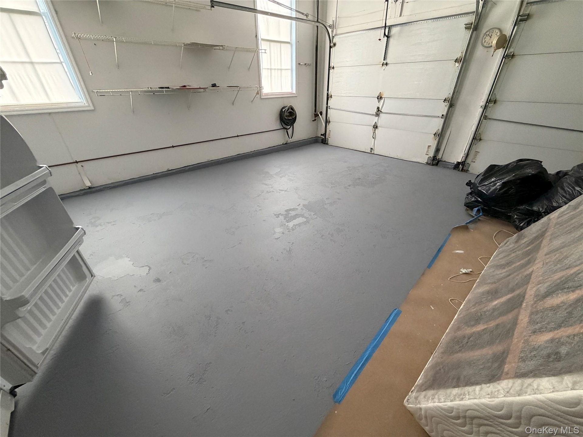oversized double garage