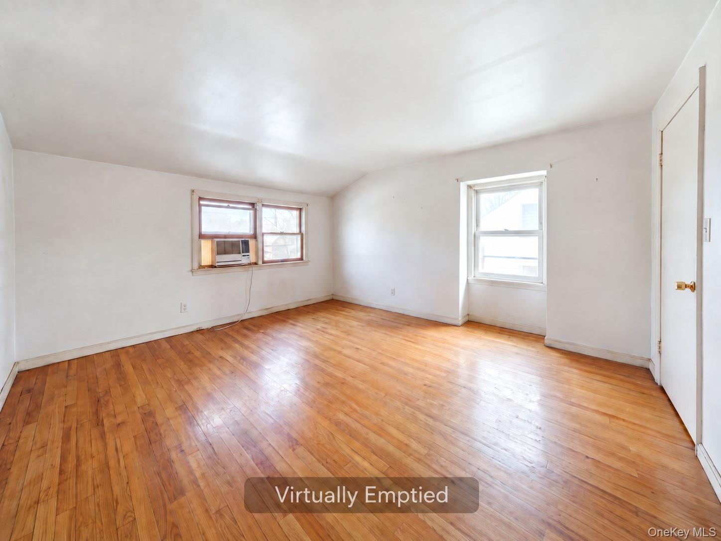 Bedroom Virtually emptied