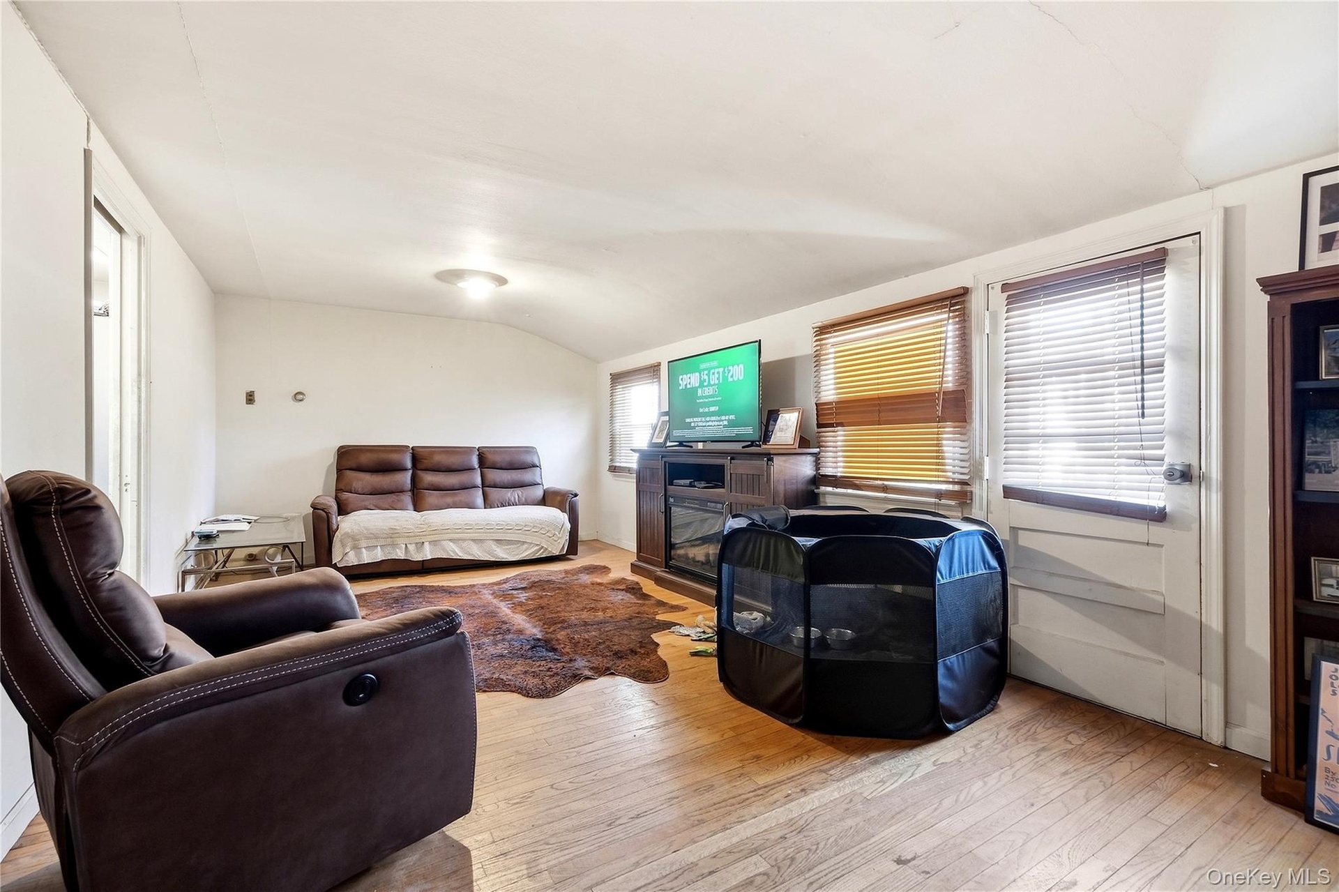 Upstairs apt living room