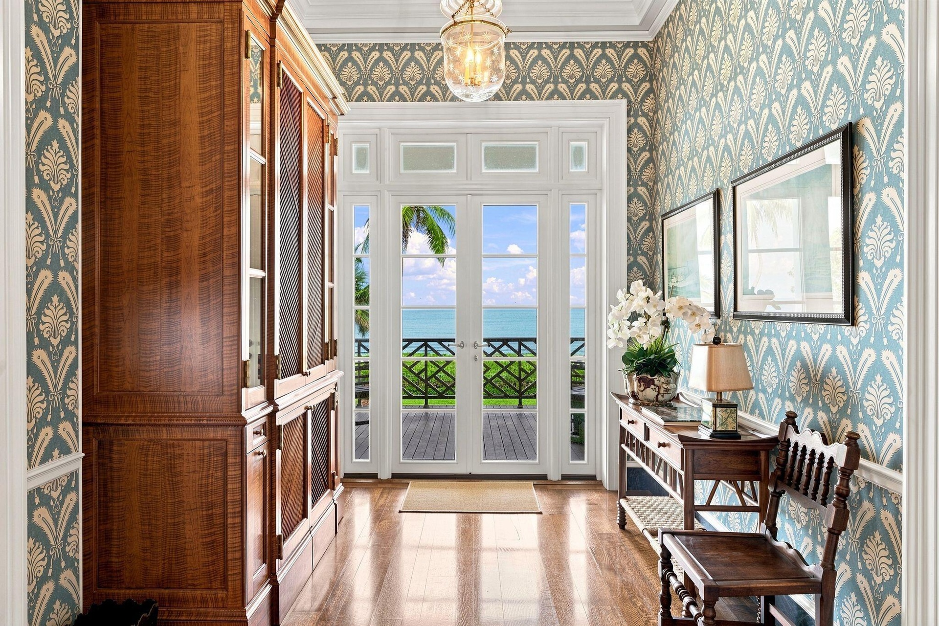 Upstairs landing