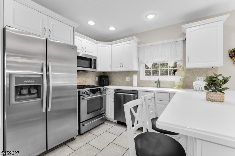 Stainless steel appliances