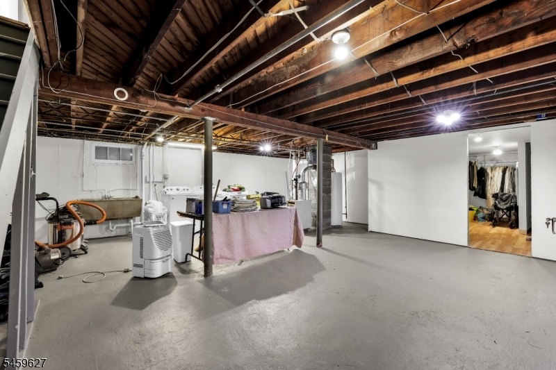 Partially-finished basement
