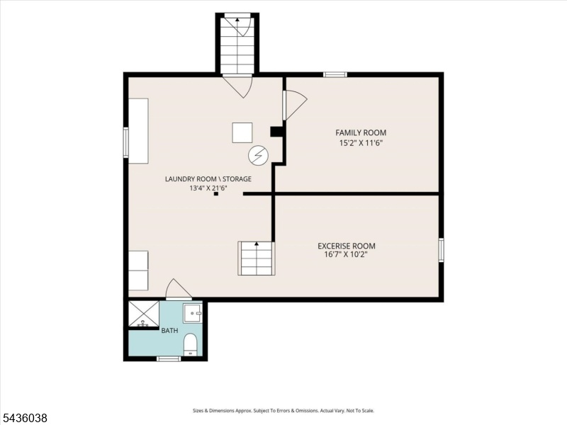 BASEMENT LEVEL - FLOOR PLAN