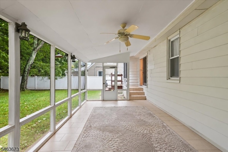 Enclosed Porch view 1