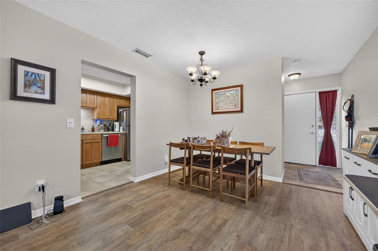 Downstairs dining room