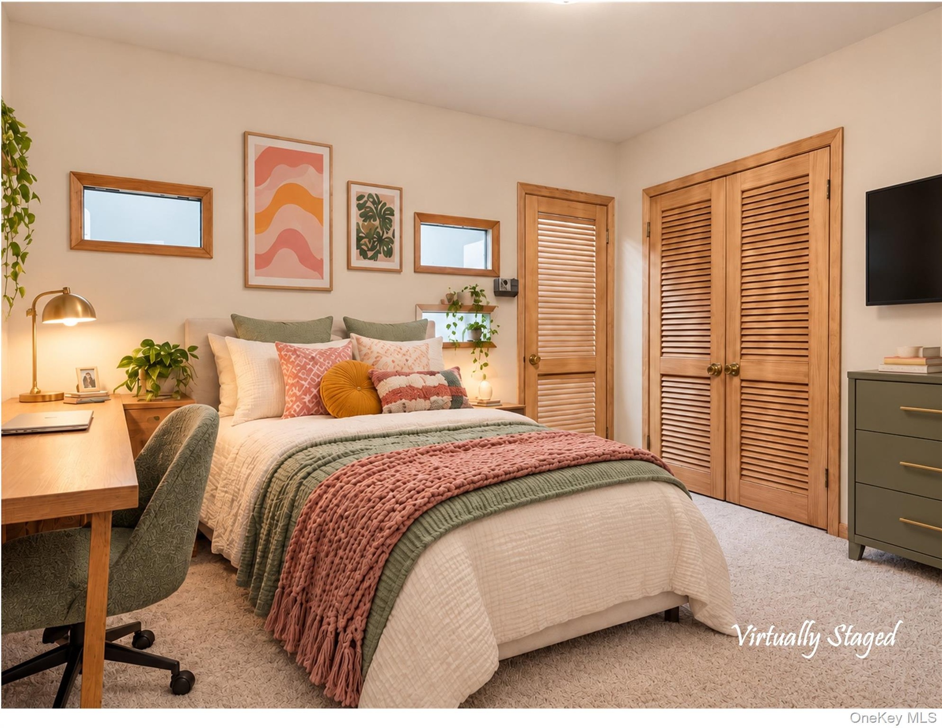 The fifth Bedroom is also on the second floor.