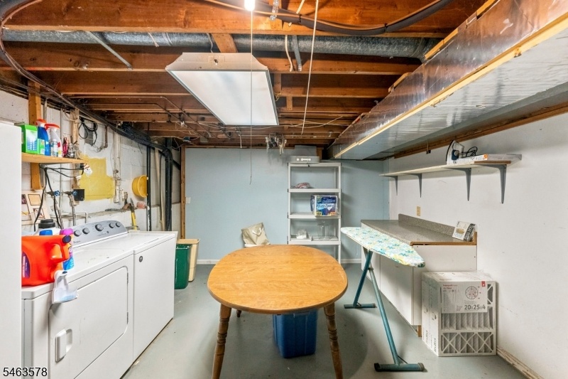 Basement Laundry Area