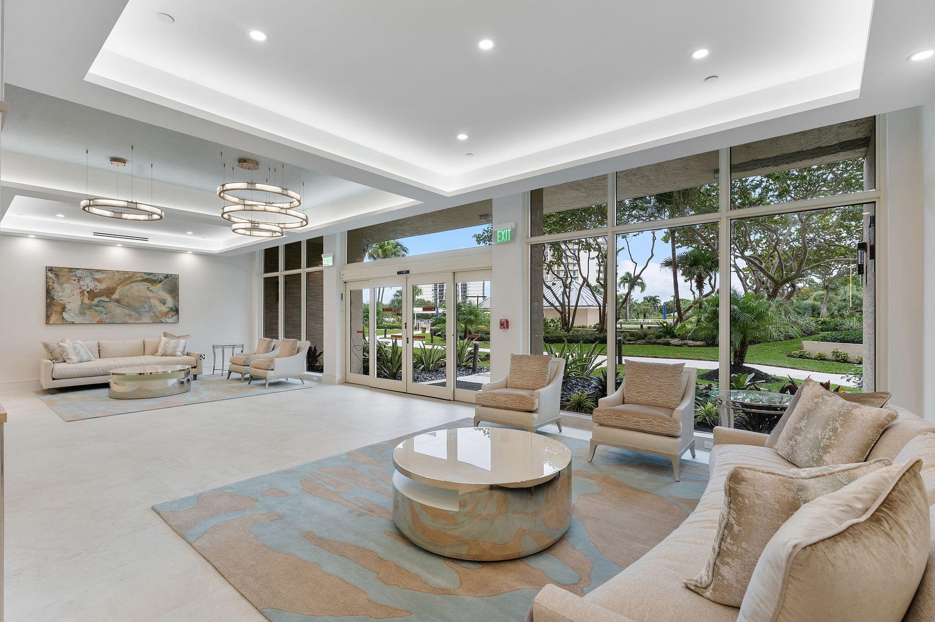 newly renovated lobby