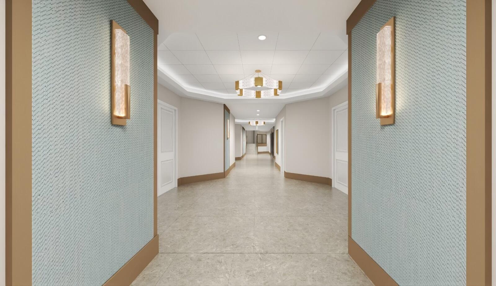 Hallway lobby