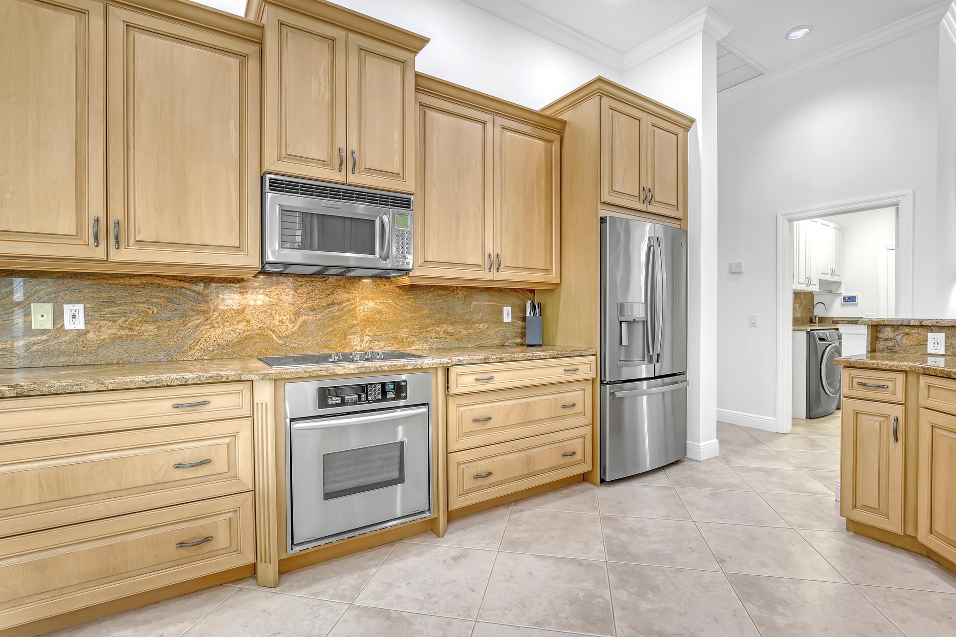 Lots of Drawers, Cabinets and Counter Space.