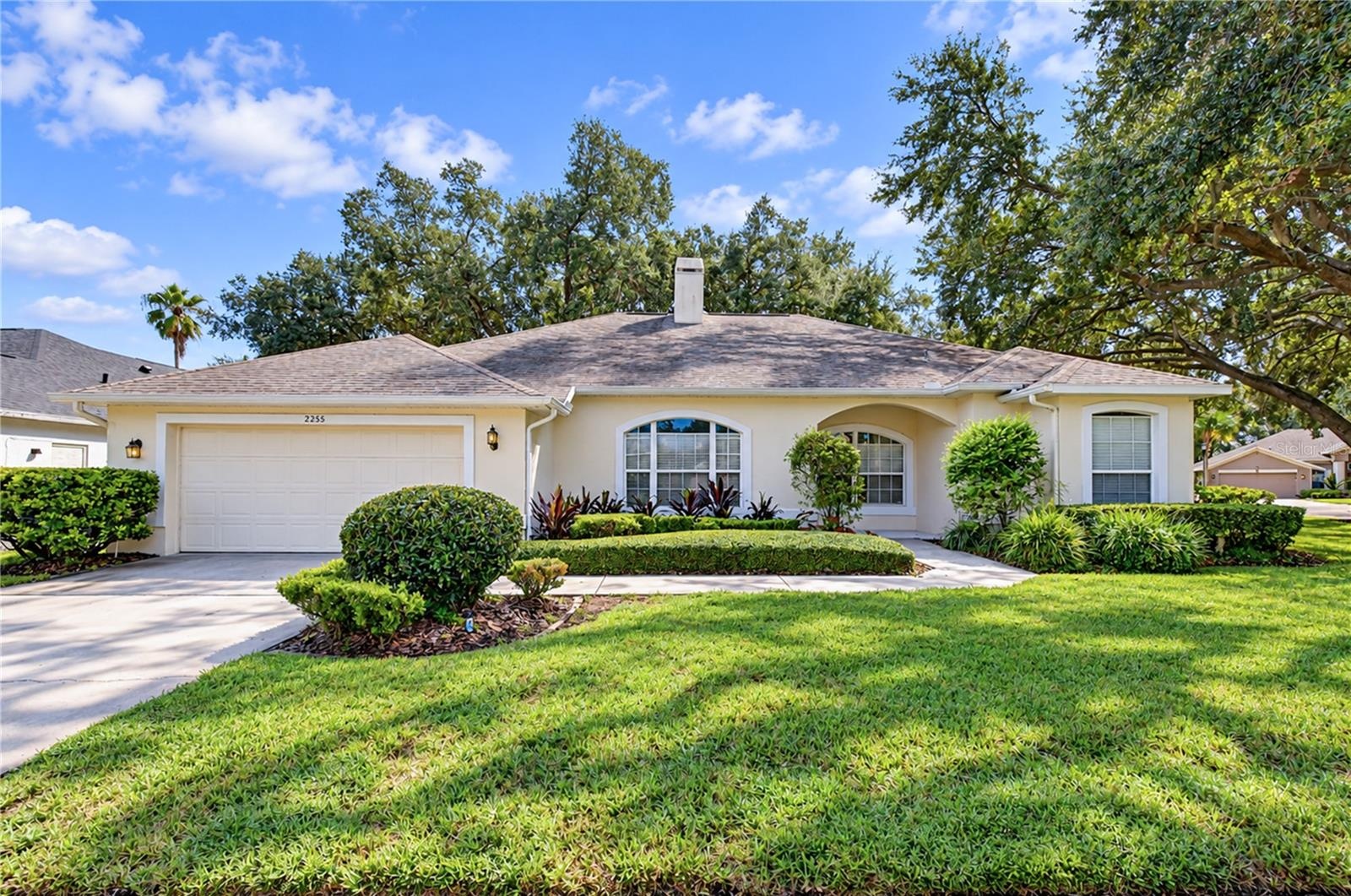 Beautiful Bloomingdale pool home positioned on an oversized corner lot.