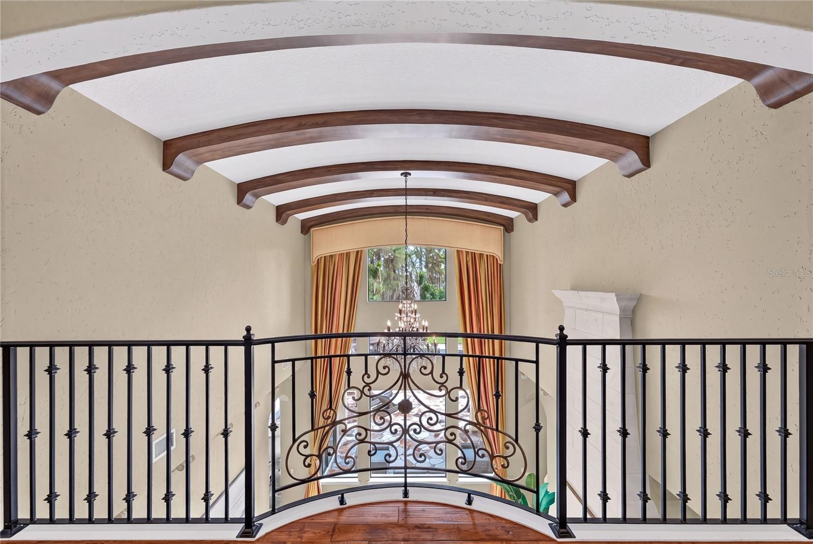 Love the view and stunning detail work here!