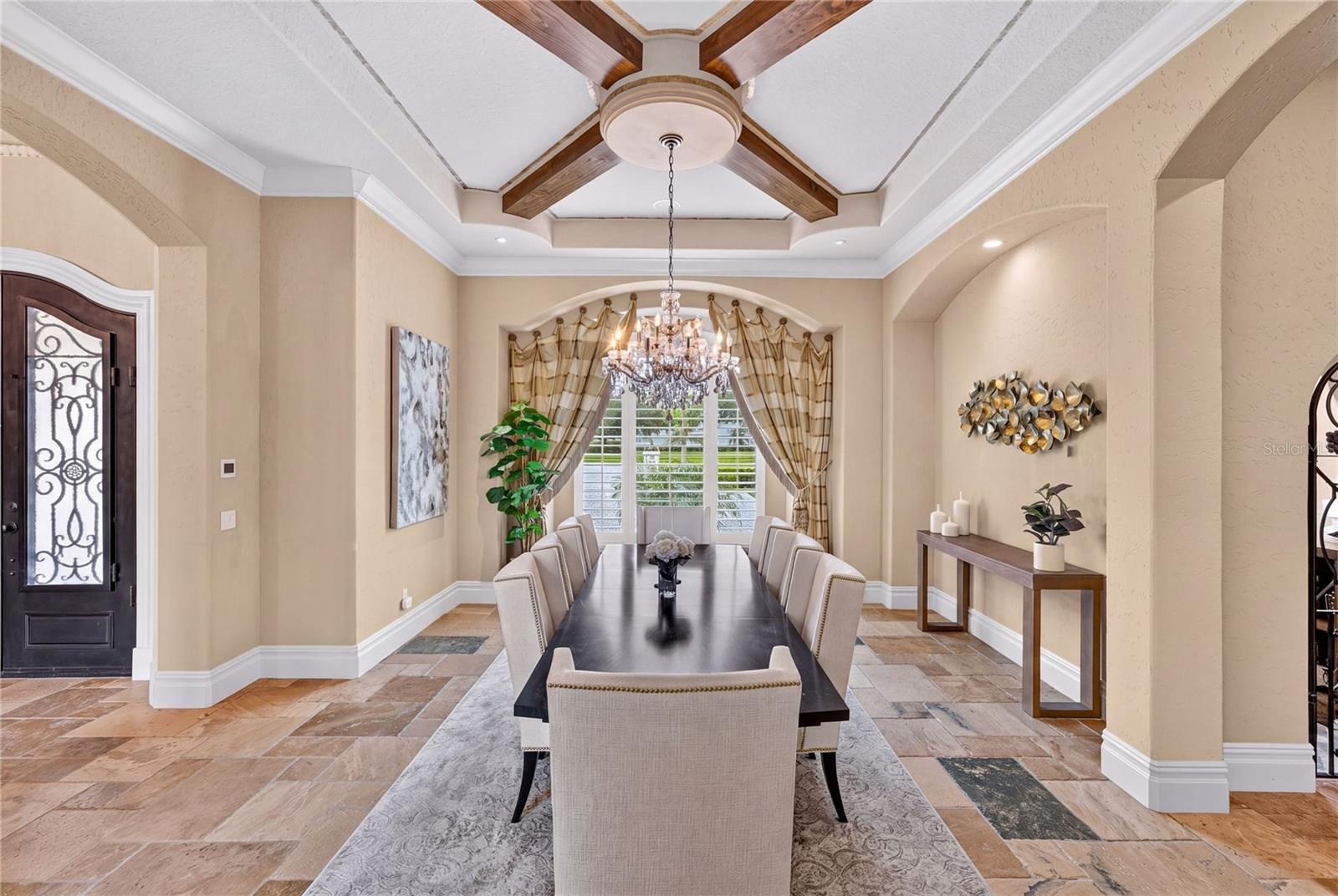 Formal dining.
