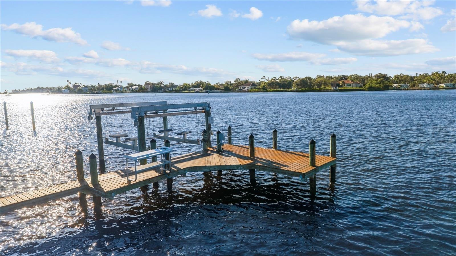 Private Dock & Lift — Ready for the Next Adventure