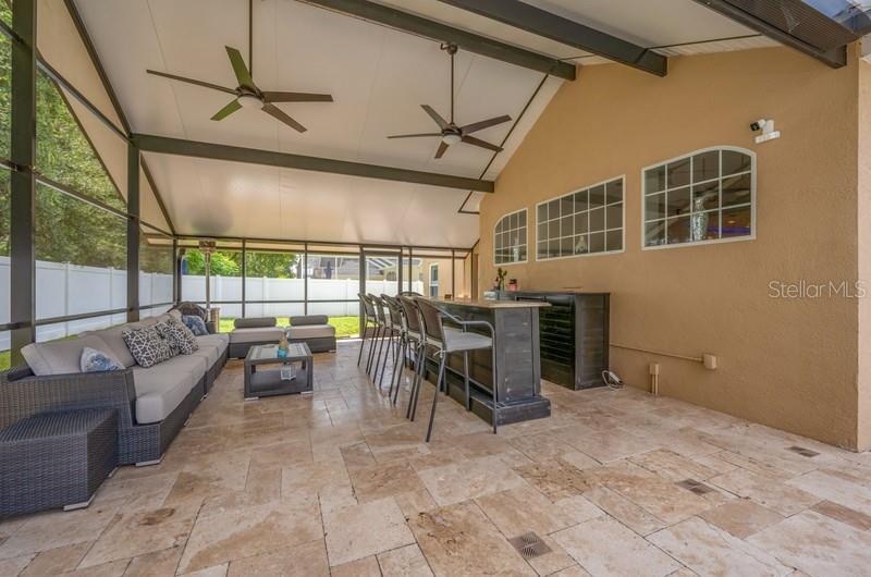 Covered Entertainment Area