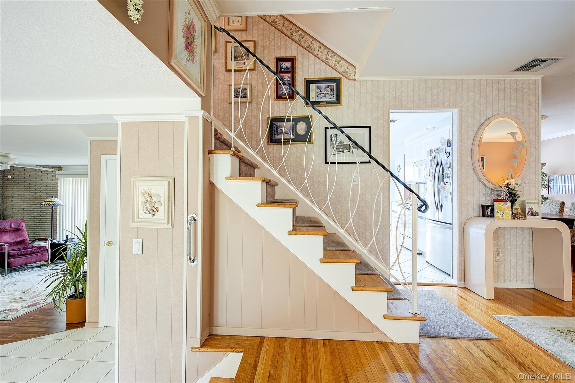 stairs to the second floor