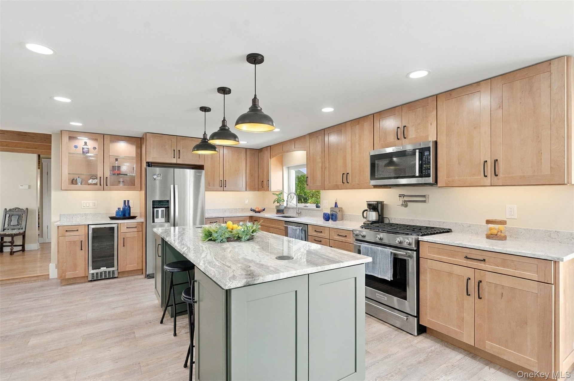 stainless appliances