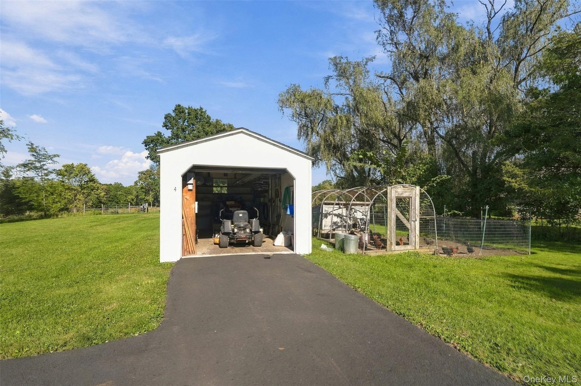 Farm equipment garage