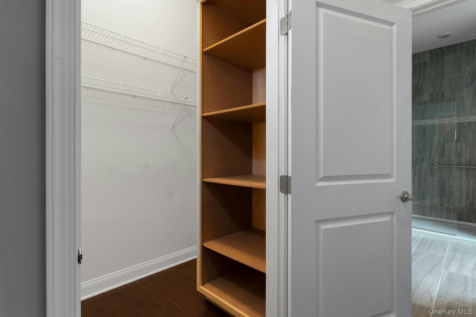 Walk In Closet In Primary Bedroom