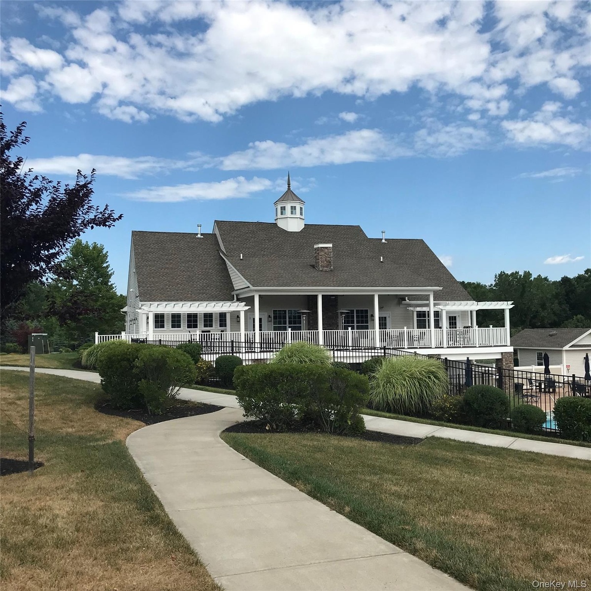 Rear View of the Clubhouse