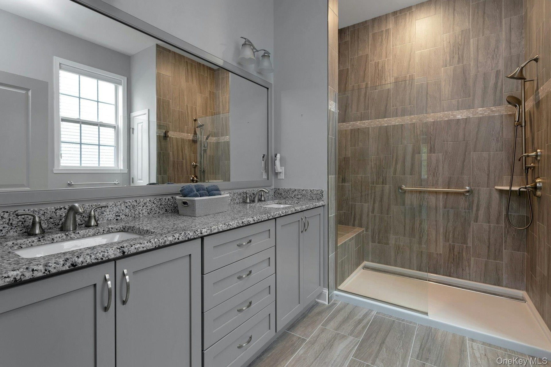 Primary Full Bathroom With Walk In Shower