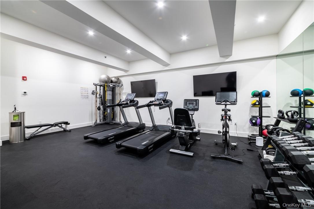 View of gym