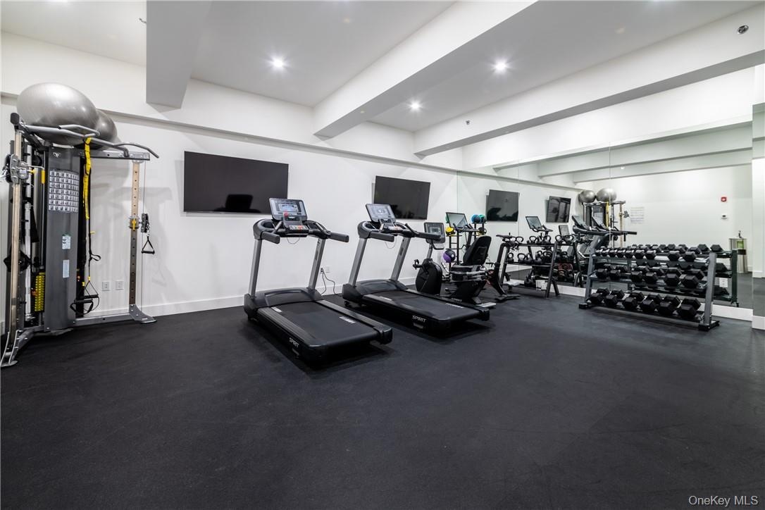 View of gym