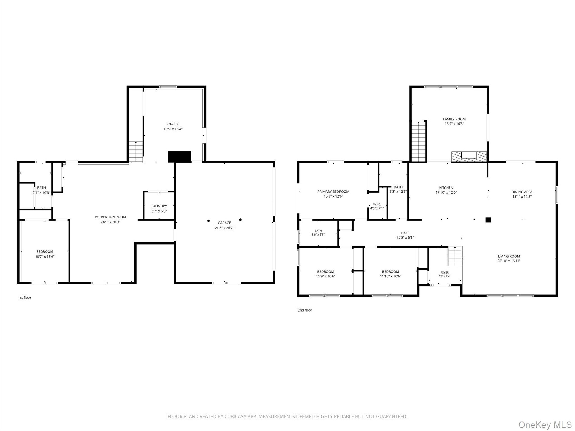 Entire floor plan of house
