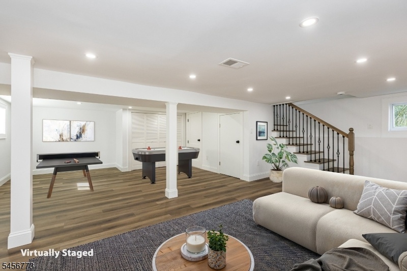 Virtually Staged Basement