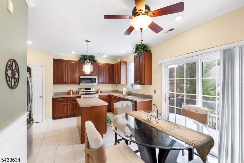 Breakfast Area into Kitchen