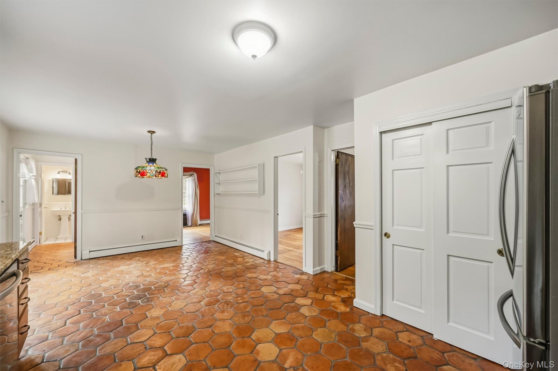 Expansive breakfast nook