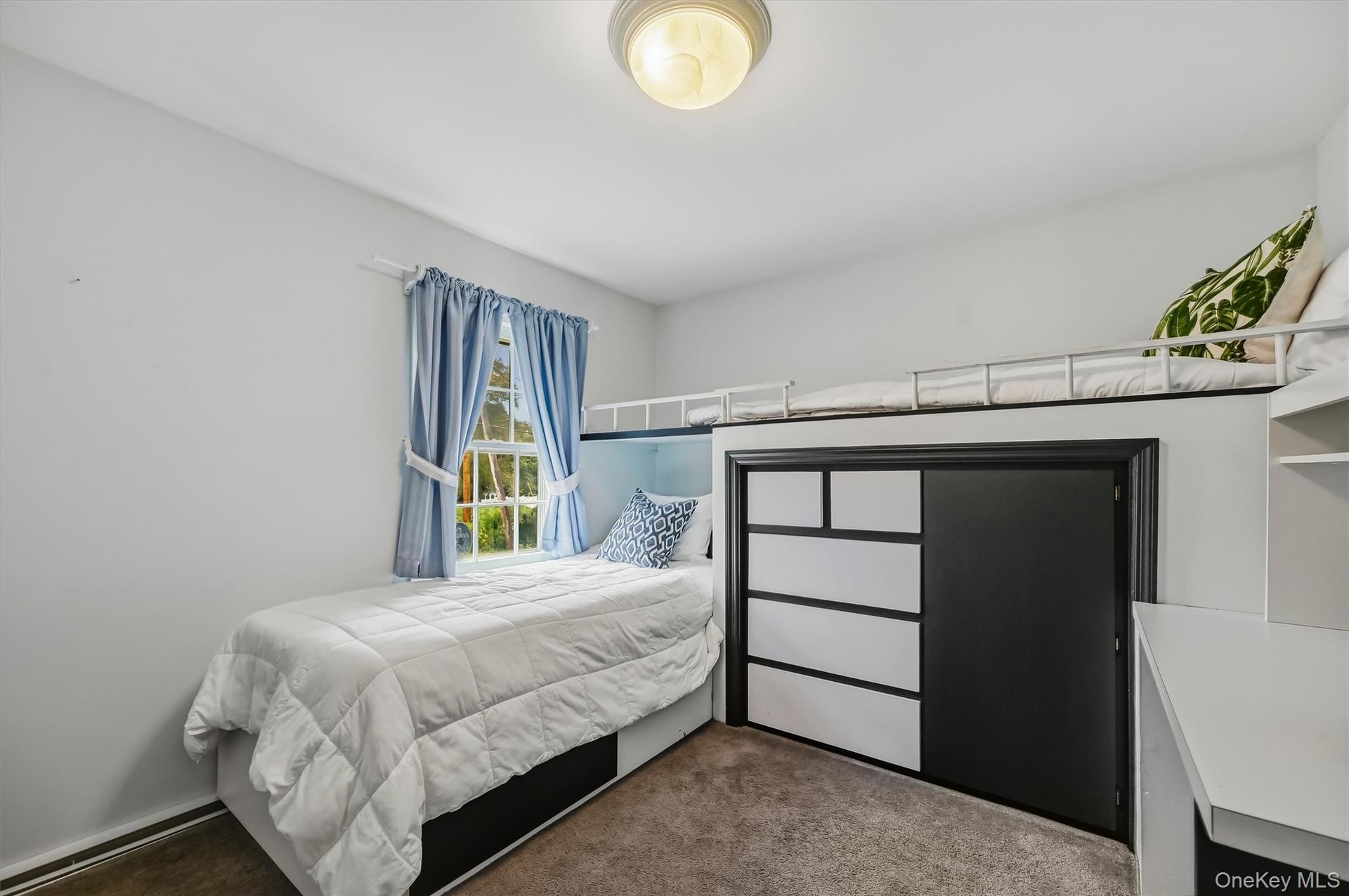 Bedroom #4 bunks with built-ins