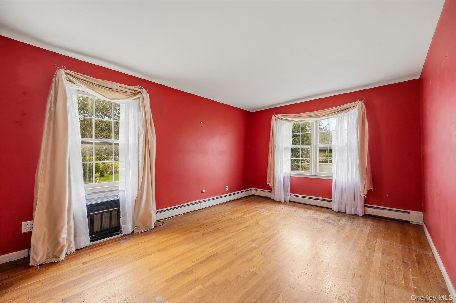Oversized for a media room or space for a home office area as well.