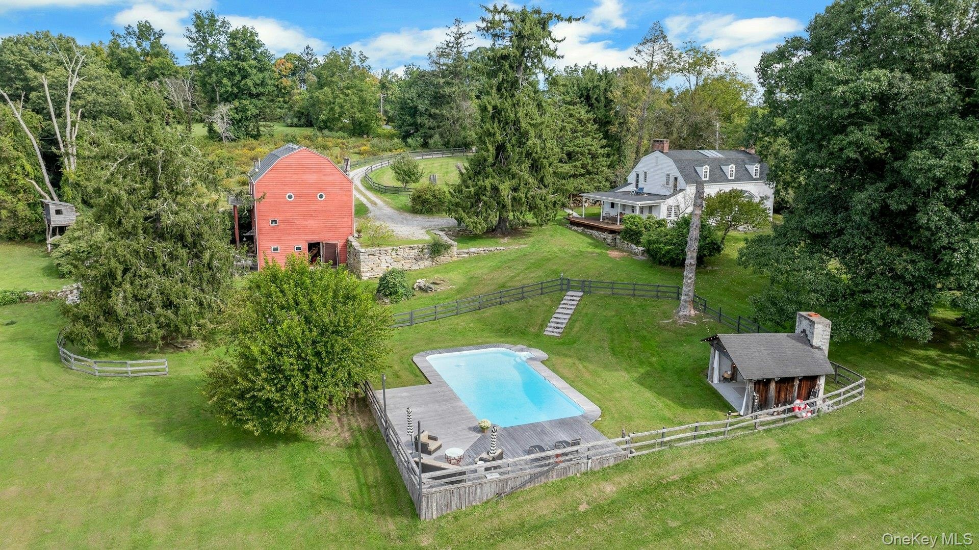 Situated on arguably the most beautiful country road in  Patterson
