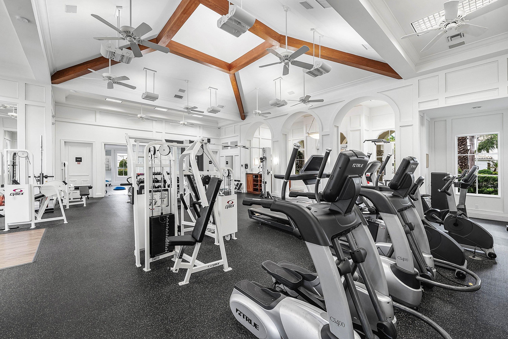 Fitness with Elliptical machines, recumbent bikes