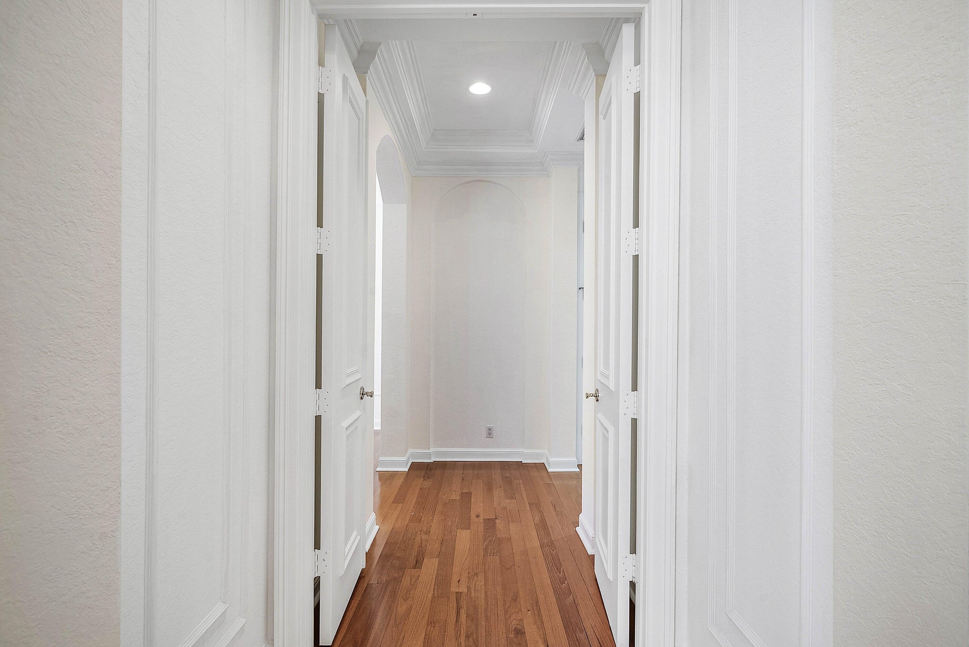 Dual Door Entry to ground floor primary bedroom suite area