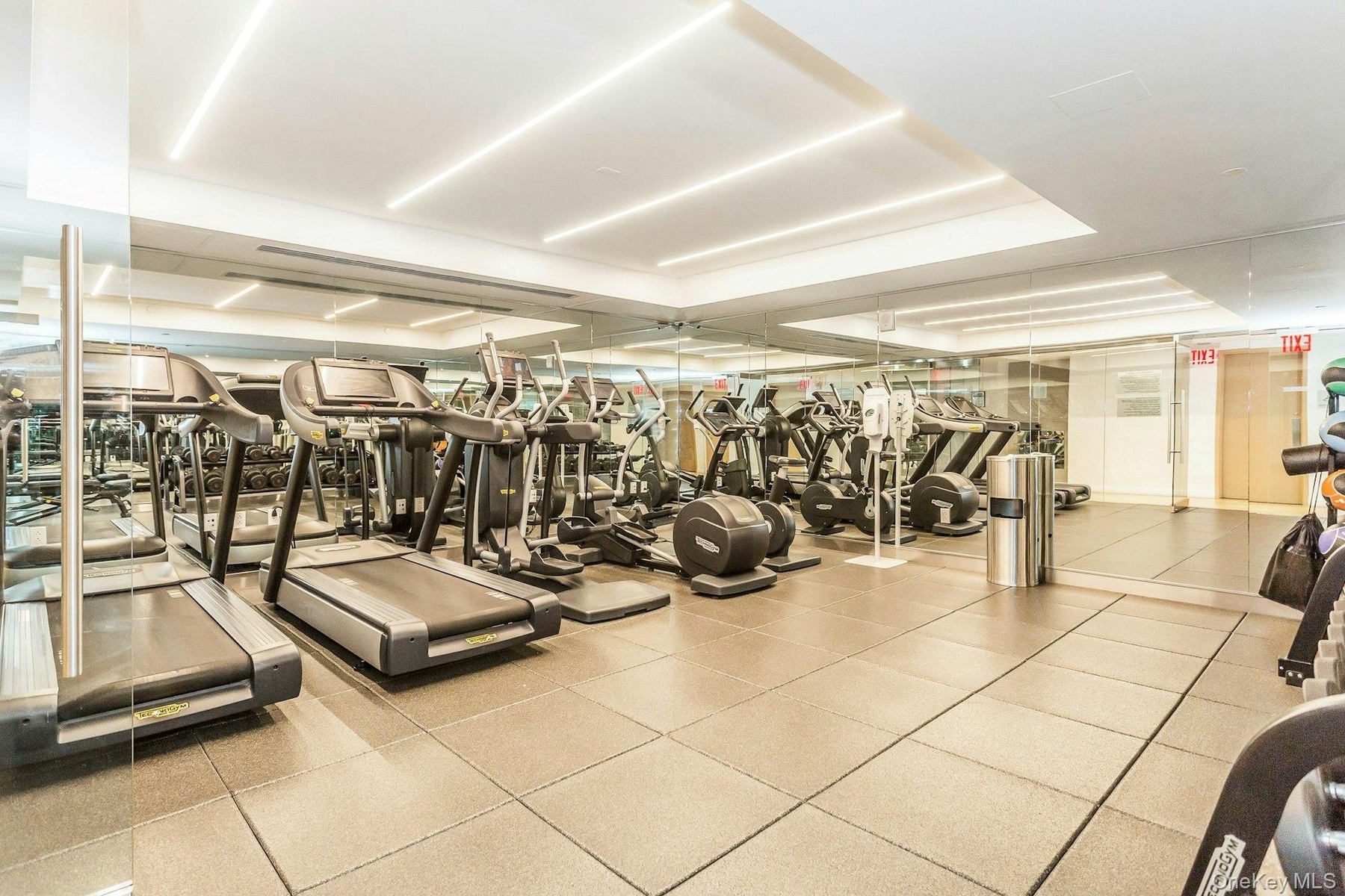 View of exercise room